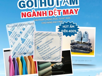 Gói Hút Ẩm Cho Ngành May Mặc 8