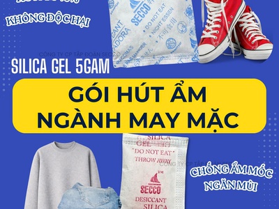 Gói Hút Ẩm Cho Ngành May Mặc 9
