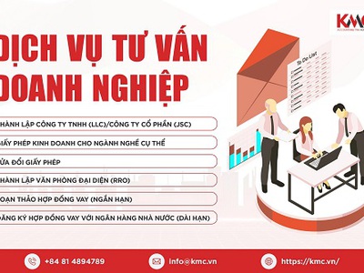 KMC - đồng hành cùng doanh nghiệp từ giai đoạn thành lập đến quá trình vận hành 0