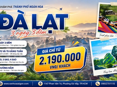 Đà Lạt 3n3đ sgc 0