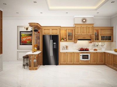 Xu Hướng Tủ Bếp Có Bàn Thờ Ông Táo Được Nhiều Gia Đình Lựa Chọn 0