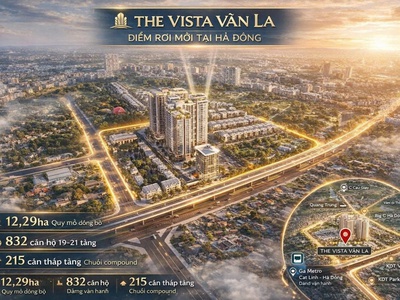 Chung cư The Vista Văn La mặt đường Quang Trung Hà Đông 7