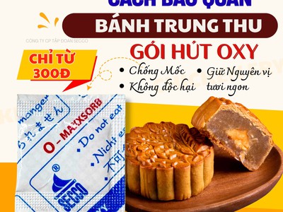 Cách Bảo Quản Bánh Trung Thu Chống Mốc - Tại Sao Nên Chọn Gói Hút Oxy Chống Dầu 0