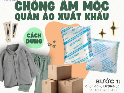 Gói Hút Ẩm Cho Giày Dép Xuất Khẩu 3
