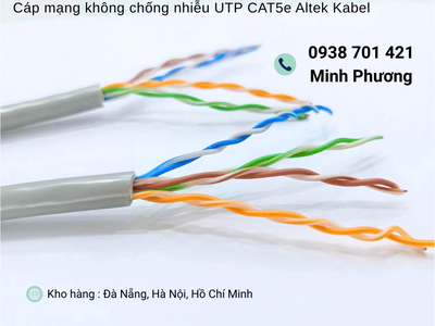 Cáp mạng không chống nhiễu UTP CAT5e giá tốt cho camera và internet 2