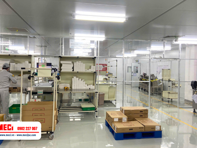 Tiêu chuẩn vách nhựa PVC trong sau khi lắp đặt 0