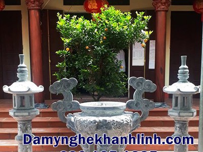 Lư hương đá Đồng Nai - Bền đẹp, phù hợp mọi công trình 0