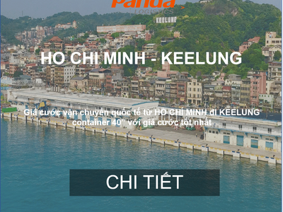 Cước Vận Tải Hàng Lẻ LCL Từ Hồ Chí Minh Đến Keelung 0