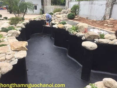 Cách chống thấm hồ cá hiệu quả bằng hỗn hợp vữa chuyên dụng 0
