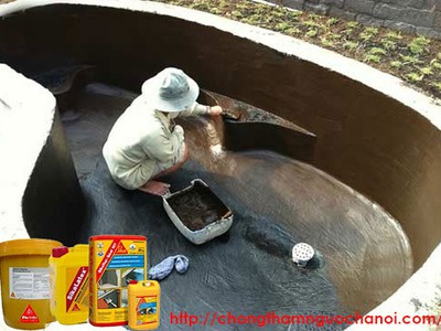 Cách chống thấm hồ cá hiệu quả bằng hỗn hợp vữa chuyên dụng 1