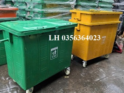 Thùng rác THÉP 660 LIT 0