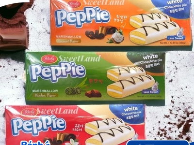 Bánh peppie đủ vị - Chiều lòng mọi khẩu vị 0