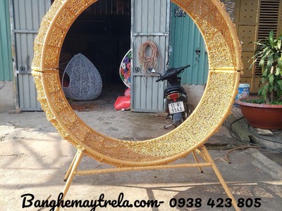 Ghế chụp hình mây tre đan 6