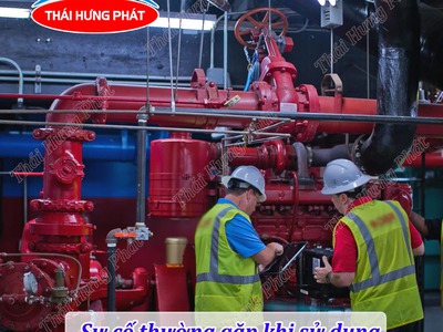 Sự cố thường gặp khi sử dụng máy bơm nước PCCC 0