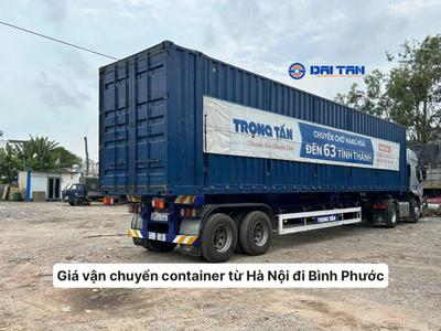 Giá vận chuyển container từ Hà Nội đi Bình Phước 0