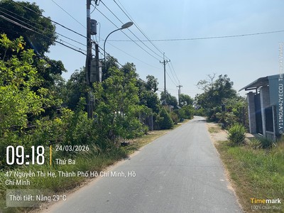 Chỉ 1,8 tỷ sở hữu ngay lô đất mặt tiền đường nhựa tại củ chi   cơ hội đầu tư hiếm có 0