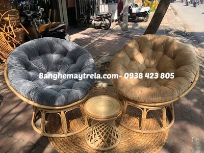 Ghế mây tròn papasan 4