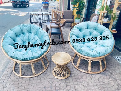 Ghế mây tròn papasan 6