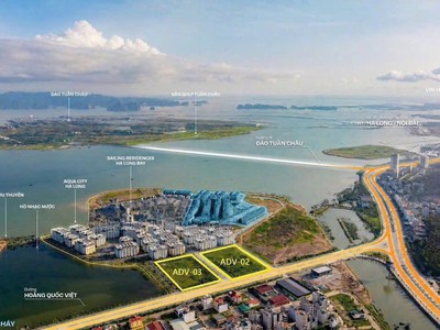 Bán căn shoptel Aqua City Hạ Long 99.80m2 lô góc thông ra biển, gần 2 toà chung cư 1