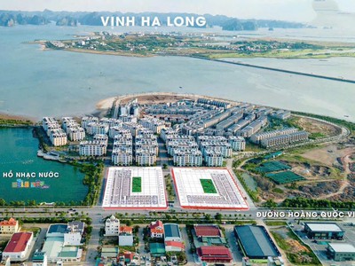 Bán căn shoptel Aqua City Hạ Long 99.80m2 lô góc thông ra biển, gần 2 toà chung cư 2