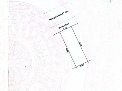 Bán đất đường 7,5m kề lô góc thâm tâm với minh mạng 0