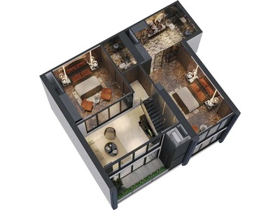 Siêu phẩm căn duplex tầng trung 3pn 4wc noble crystal tây hồ 1