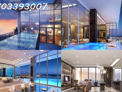 Cho thuê define capita land - căn 4pn - rộng 325m - thang máy riêng - view siêu đẹp, private luxury 3