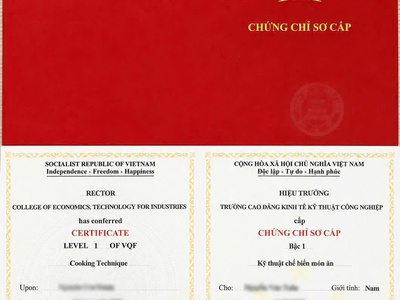 Tuyển sinh khóa học kỹ thuật chế biến món ăn 0