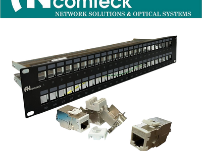 Phân phối Thanh đấu nối mạng PATCH PANEL STP 48 cổng 2U CAT6 mã  ACT-48S2U, ACT-S6A-001, Hãng Ancom 0