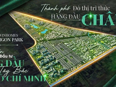 Mở Bán Giai Đoạn 1 Vinhomes SAIGON PARK: Biệt Thự, Nhà Phố, Căn Hộ. 1