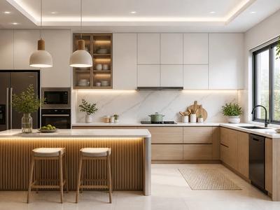 Nội Thất Phòng Bếp Đẹp, Hiện Đại Gợi Ý Bố Trí Lựa Chọn Phù Hợp 0