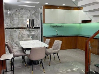  Bán nhà HXH thông Bùi Quang Là- Gò Vấp- sát Tân Bình- 4 tầng 76m2- Giá 6 tỷ 9 1