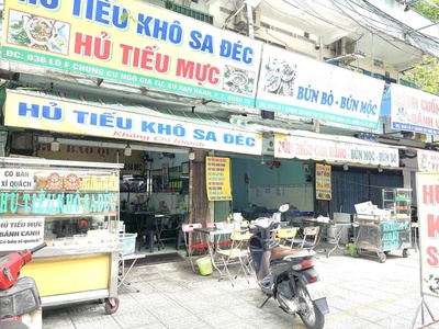 Quận 10 sang nhanh 2 quán ăn quán đôi đẹp lắm tầng trệt cc ngô gia tự , mt sư vạn hạnh phố ẩm 0