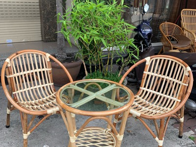 Ghế sò mây tre giá rẻ 3