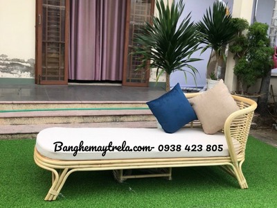 Ghế mây nằm thư giãn dáng dài 0