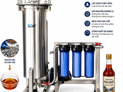 Giải Pháp Máy Lọc Nước Mắm Giúp Nâng Cao Chất Lượng Thành Phẩm 0