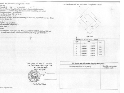 Chính chủ cần bán đất đẹp - hẻm 175 đình phong phú - q9 -tp hồ chí minh 3