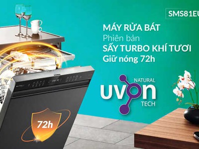 Máy rửa bát độc lập Eurosun 15 bộ SMS81EU75G, SMS82EU88GB, SMS81EU76B 1