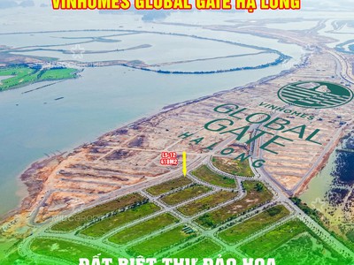 Bán ô đất biệt thự tự xây Đảo Hoa L5-12 418m2 góc đối diện Vinhomes Hạ Long Xanh 0