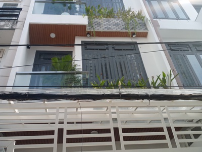  Bán nhà 4 tầng - Lê Văn Thọ- Gò Vấp Gần CV Làng Hoa- 60m2- Giá 6 tỷ 9xx 4