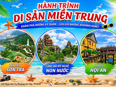 Đà Nẵng - Hội An - Quảng Bình - Huế 4N3Đ 2026 sgc 1