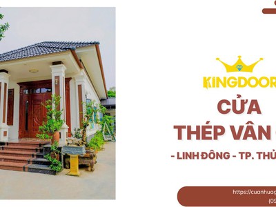 Cửa Thép Vân Gỗ Tại Linh Đông, TP. Thủ Đức Bền Đẹp - Giá Tốt 0