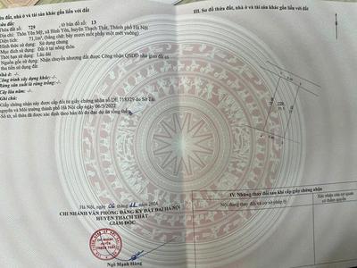 Chính chủ cần bán gấp lô đất 71m2 full thổ ngay trung tâm công nghệ cao 1