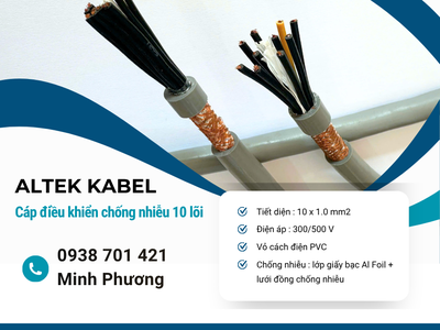 Báo giá cáp điều khiển chống nhiễu 10x1.0mm2 tại Gia Lai, Đà Nẵng, Quảng Ngãi 0