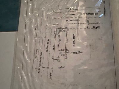 Bán nhà góc 2 mặt tiền đường 79, phường Tân Quy, quận 7. Dt 7x15m 2 tầng 1