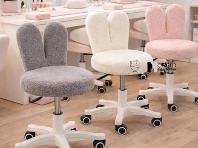 Ghế spa tai thỏ nệm vải lông cừu CE1019-F tại HCM 3