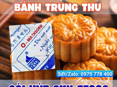 Bánh Trung Thu 150g Thì Dùng Gói Hút Oxy 30cc 9