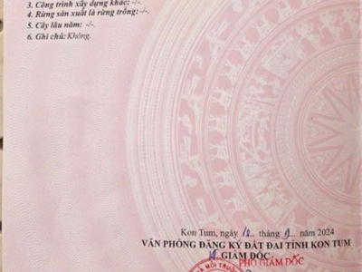 vừa có miếng đất ngon ở tp. kon tum, đầu tư giữ tiền là hết sảy bà con ơi 2
