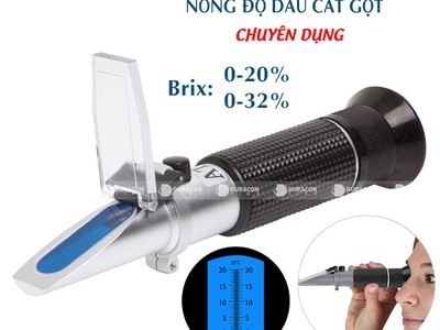 Bán máy đo nồng độ dầu cắt gọt chuyên dụngATC 0-20 Brix ship COD toàn quốc 0