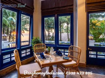 Ghế mây bàn ăn 2